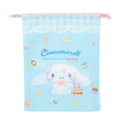 SANRIO Drawstring Bag M Cinnamoroll- Japan Figure Store - #1 Bring To You The Best Japanese Goods