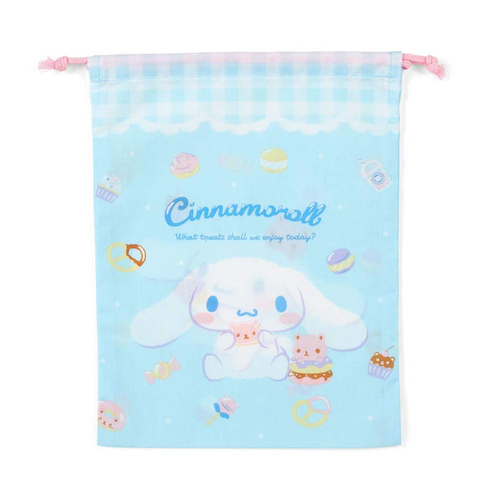SANRIO Drawstring Bag M Cinnamoroll- Japan Figure Store - #1 Bring To You The Best Japanese Goods