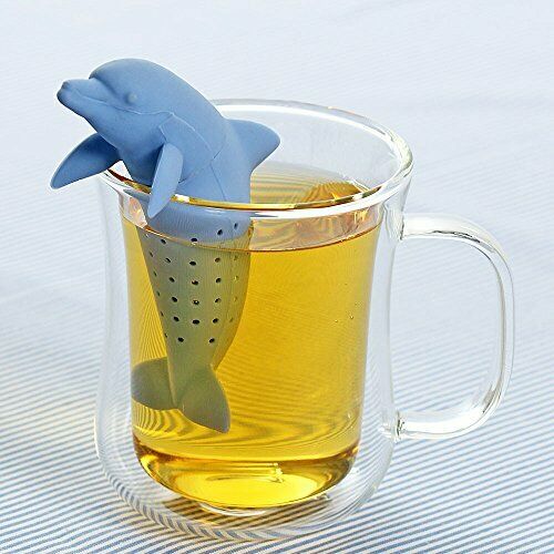 Colorata Animal Tea Strainer Bottlenose Dolphin Silicon Animal Tea Strainer- Japan Figure Store - #1 Bring To You The Best Japanese Goods
