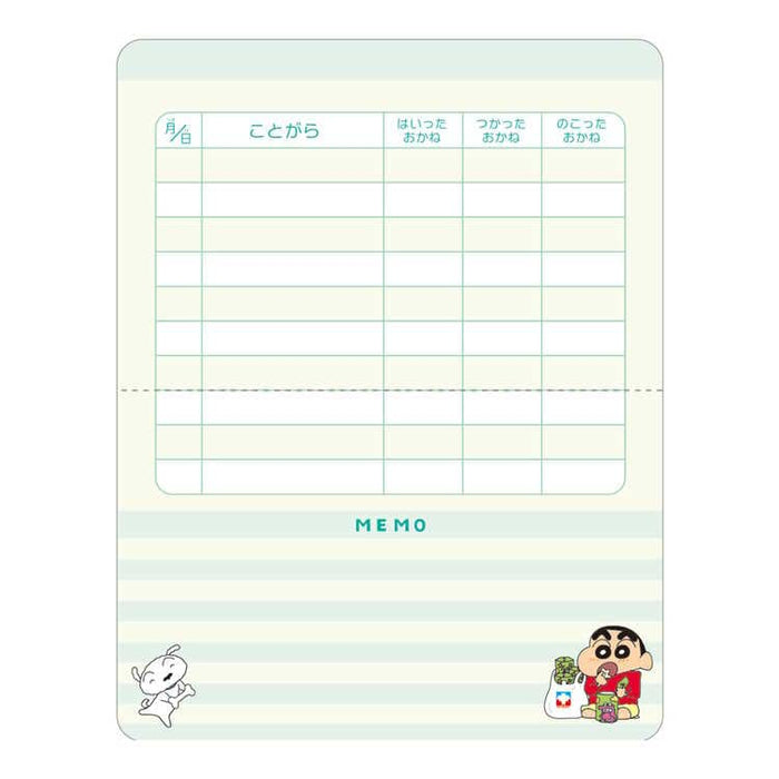 T's Factory Crayon Shin-Chan Cash Book Memo Bank- Japan Figure Store - #1 Bring To You The Best Japanese Goods