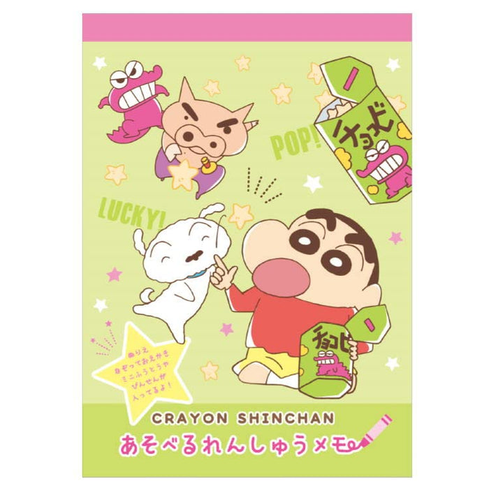 Crayon Shin-Chan Notepad Play Lesson Memo Chocobi T'S Factory Japan- Japan Figure Store - #1 Bring To You The Best Japanese Goods
