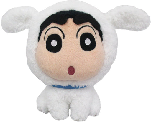 SAN-EI - Sn18 Crayon Shinchan Plush Doll Transform Shinchan Shiro Tjn- Japan Figure Store - #1 Bring To You The Best Japanese Goods