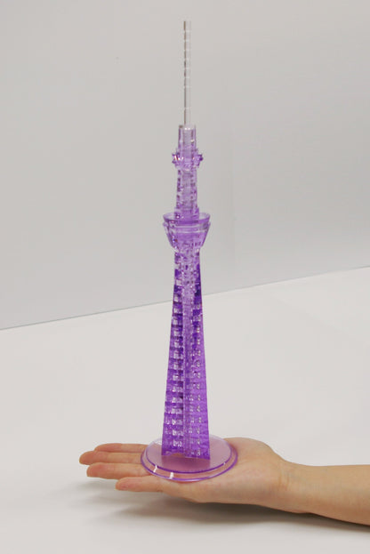 Beverly Crystal 3D Puzzle 50143 Tokyo Sky Tree Miyabi Japanese 3D Jigsaw Puzzle- Japan Figure Store - #1 Bring To You The Best Japanese Goods