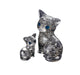 Beverly Crystal Puzzle Cat Black 50156 Japanese Animal 3D Puzzle Block Toys- Japan Figure Store - #1 Bring To You The Best Japanese Goods