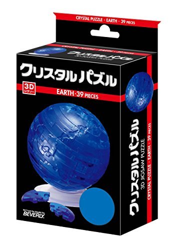 Beverly Crystal 3D Puzzle 50133 The Earth Jigsaw Puzzles The Earth 3D Puzzles- Japan Figure Store - #1 Bring To You The Best Japanese Goods