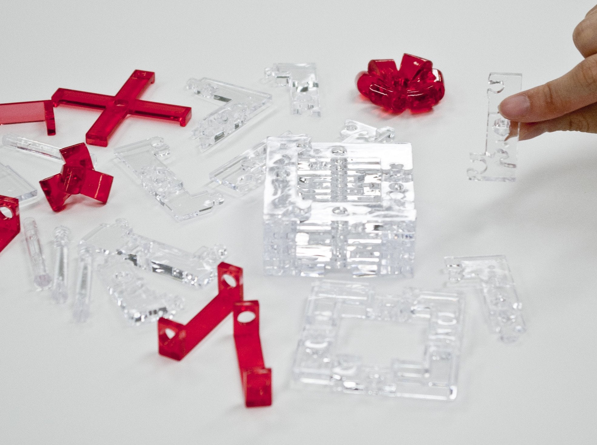 BEVERLY Crystal 3D Puzzle 50160 Gift Box Red- Japan Figure Store - #1 Bring To You The Best Japanese Goods