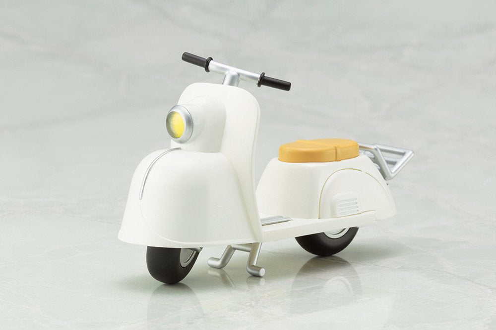 KOTOBUKIYA Ade56 Cu-Poche Extra Bike & Sidecar Milk White- Japan Figure Store - #1 Bring To You The Best Japanese Goods