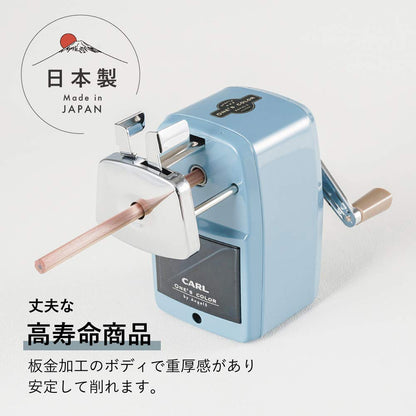 Carl Desktop Pencil Sharpener Angel 5 Royal 3 Cream Blue- Japan Figure Store - #1 Bring To You The Best Japanese Goods