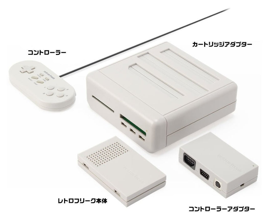 Cyber Gadget Retro Freak Game Compat Set Ctrl Adapter- Japan Figure Store - #1 Bring To You The Best Japanese Goods