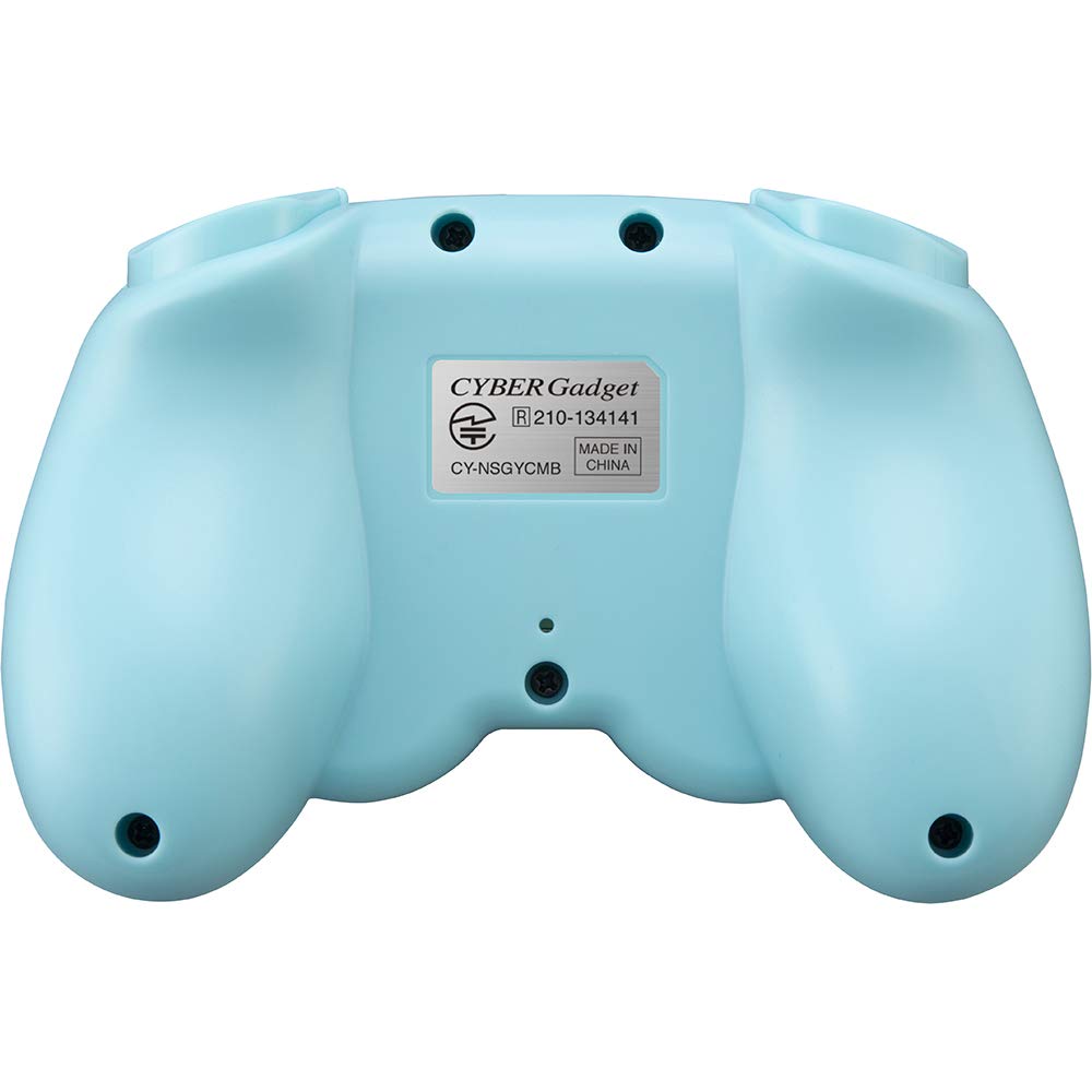 Cyber Gadget Mini Wireless Gyro Controller Switch - Cream X Light Blue- Japan Figure Store - #1 Bring To You The Best Japanese Goods