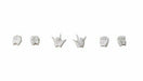 Daibadi Production Polynian Hand Parts Set 02- Japan Figure Store - #1 Bring To You The Best Japanese Goods