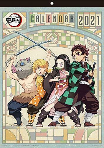 Demon Slayer Kimetsu 2021 Calendar Wall-mounted B3 Size Nezuko Tanjiro- Japan Figure Store - #1 Bring To You The Best Japanese Goods