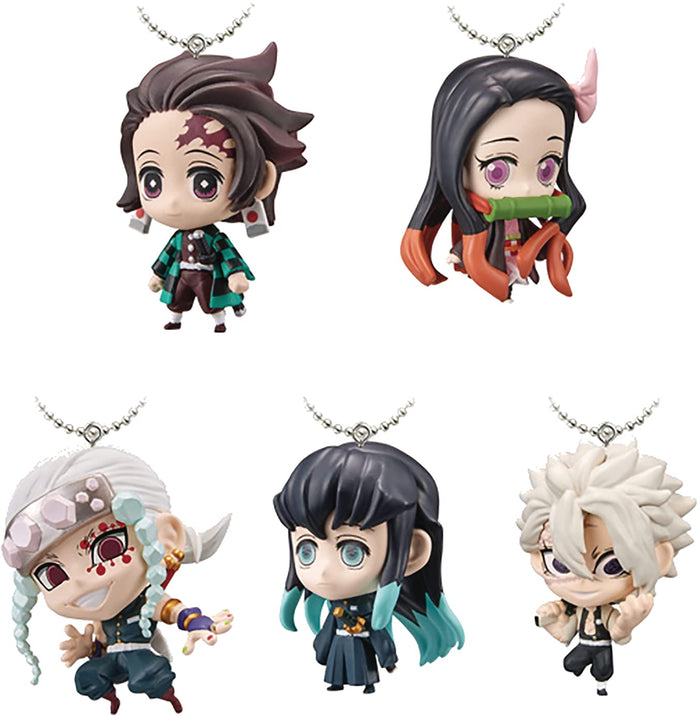 BANDAI CANDY Demon Slayer: Kimetsu No Yaiba Deformed Style Mascot 3 10Pcs Box Candy Toy- Japan Figure Store - #1 Bring To You The Best Japanese Goods