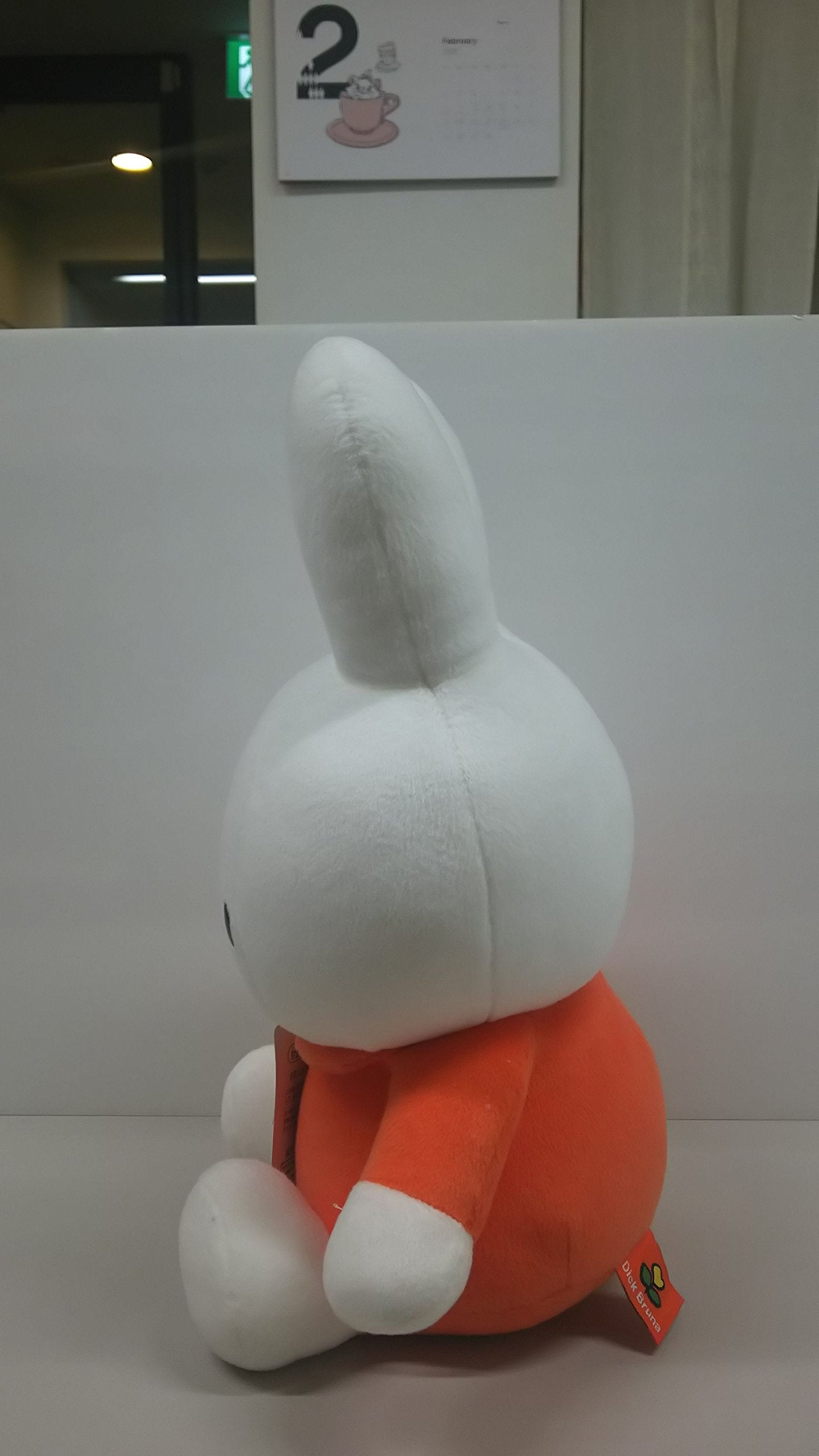 Sekiguchi Miffy Plush Doll Orange M Japanese Miffy Toys Cute Stuffed Animals- Japan Figure Store - #1 Bring To You The Best Japanese Goods
