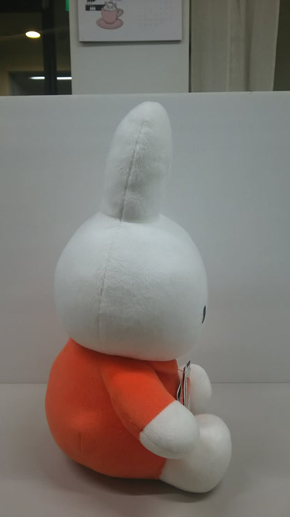 Sekiguchi Miffy Plush Doll Orange M Japanese Miffy Toys Cute Stuffed Animals- Japan Figure Store - #1 Bring To You The Best Japanese Goods