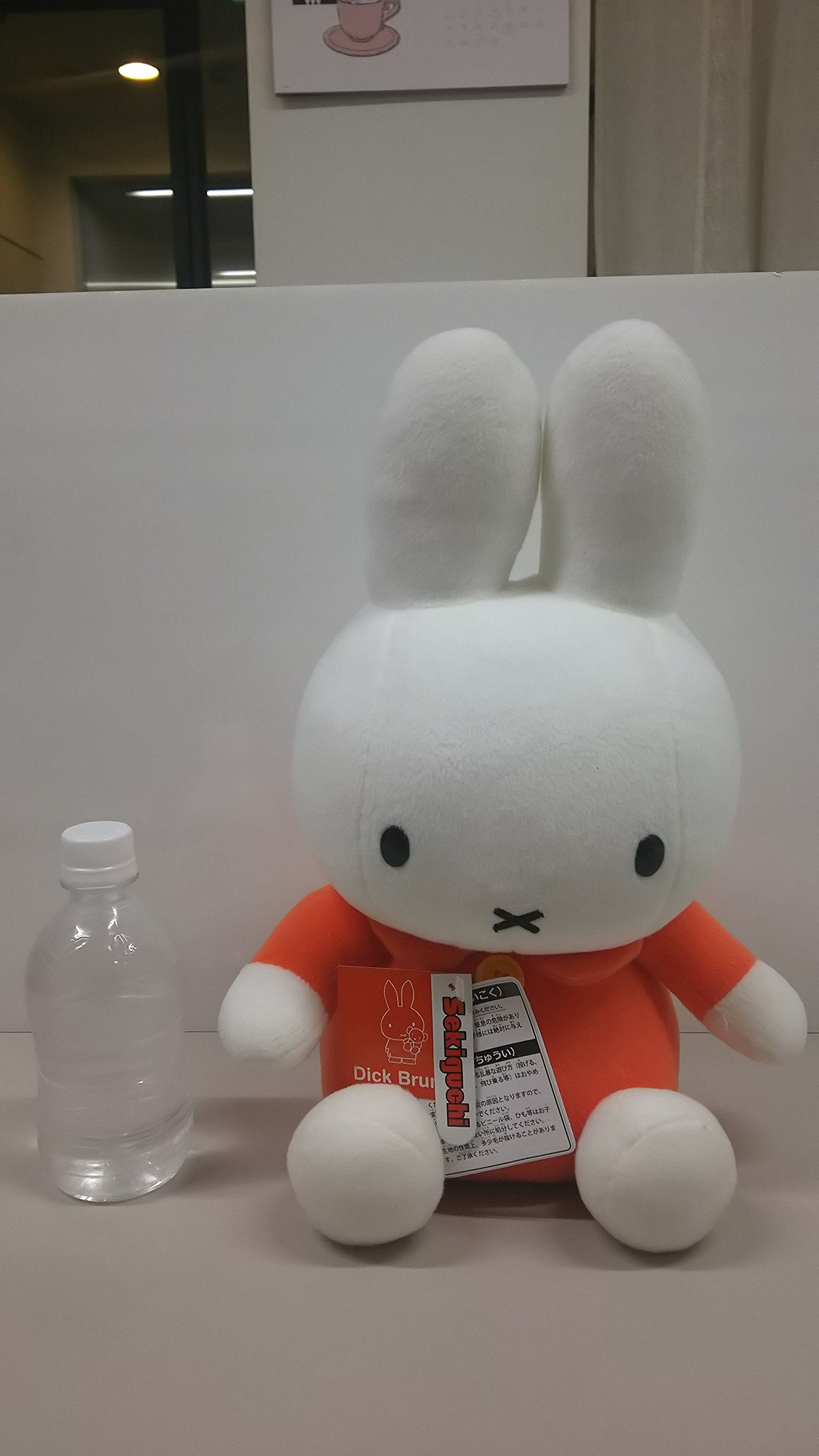 Sekiguchi Miffy Plush Doll Orange M Japanese Miffy Toys Cute Stuffed Animals- Japan Figure Store - #1 Bring To You The Best Japanese Goods