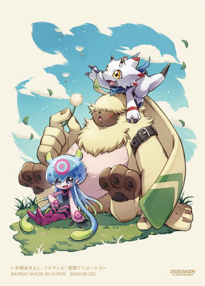 Digimon Card Game Official Card Sleeve 2022 Gammamon Jellymon Angoramon- Japan Figure Store - #1 Bring To You The Best Japanese Goods