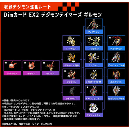 Bandai Dim Card Ex2 Digimon Tamers Guilmon Japanese Dim Cards Anime Toys- Japan Figure Store - #1 Bring To You The Best Japanese Goods