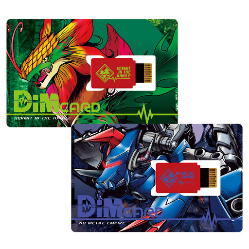 Bandai Dim Card Set Vol.3 Hermit In The Jungle & Nu Metal Empire Japanese Dim Card- Japan Figure Store - #1 Bring To You The Best Japanese Goods