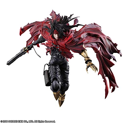 SQUARE ENIX Dirge Of Cerberus Final Fantasy Vii Play Arts Kai Vincent Valentine Figure- Japan Figure Store - #1 Bring To You The Best Japanese Goods