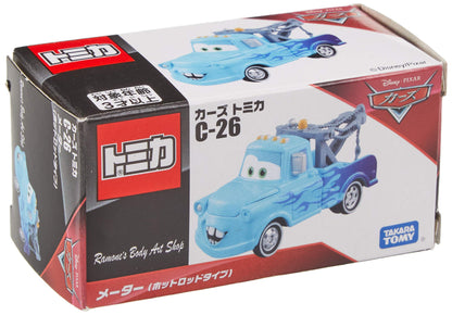 TAKARA TOMY Tomica Disney Pixar Cars C-26 Mater Hot Rod Type 153733- Japan Figure Store - #1 Bring To You The Best Japanese Goods