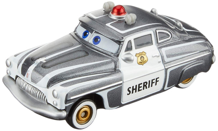 Takara Tomy Tomica Disney Pixar Cars C-42 Sheriff (Pin Stripe Type) 152644 Disney Car Models- Japan Figure Store - #1 Bring To You The Best Japanese Goods