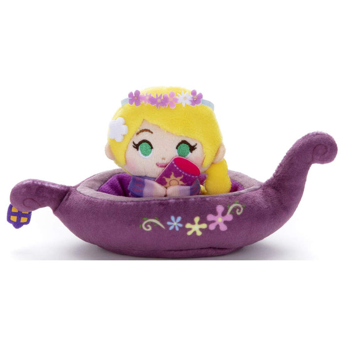 Disney Minimaginationtown Mini Mini Friends Tangled Rapunzel Vehicle Plush Doll 5Cm- Japan Figure Store - #1 Bring To You The Best Japanese Goods