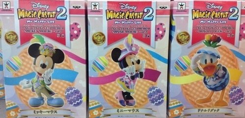 Banpresto Disney Magic Castle My Happy Life 2 World Collectable Figure Premium Mickey Minnie Donald Duck 3 Types Set - Japan- Japan Figure Store - #1 Bring To You The Best Japanese Goods