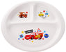 Kaneshotouki Disney Pixar Cars 23cm White Lunch Plate 707136- Japan Figure Store - #1 Bring To You The Best Japanese Goods
