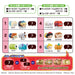 Bandai Disney Tsum Tsum Happy Friends 6-Pack Toy Set- Japan Figure Store - #1 Bring To You The Best Japanese Goods