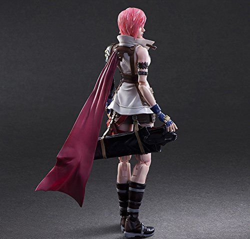 Dissidia Final Fantasy Play Arts Kai Lightning Figure- Japan Figure Store - #1 Bring To You The Best Japanese Goods
