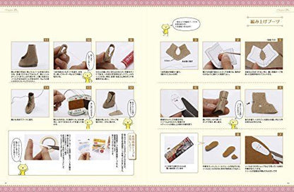 Dolly Sewing Book -pattern Paper Textbook- 11cm Size Boy Clothes Book- Japan Figure Store - #1 Bring To You The Best Japanese Goods