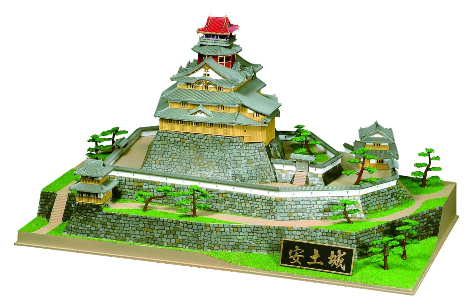 DOYUSHA Dx6 Japanese Azuchi Castle Dx 1/360 Scale Plastic Model- Japan Figure Store - #1 Bring To You The Best Japanese Goods