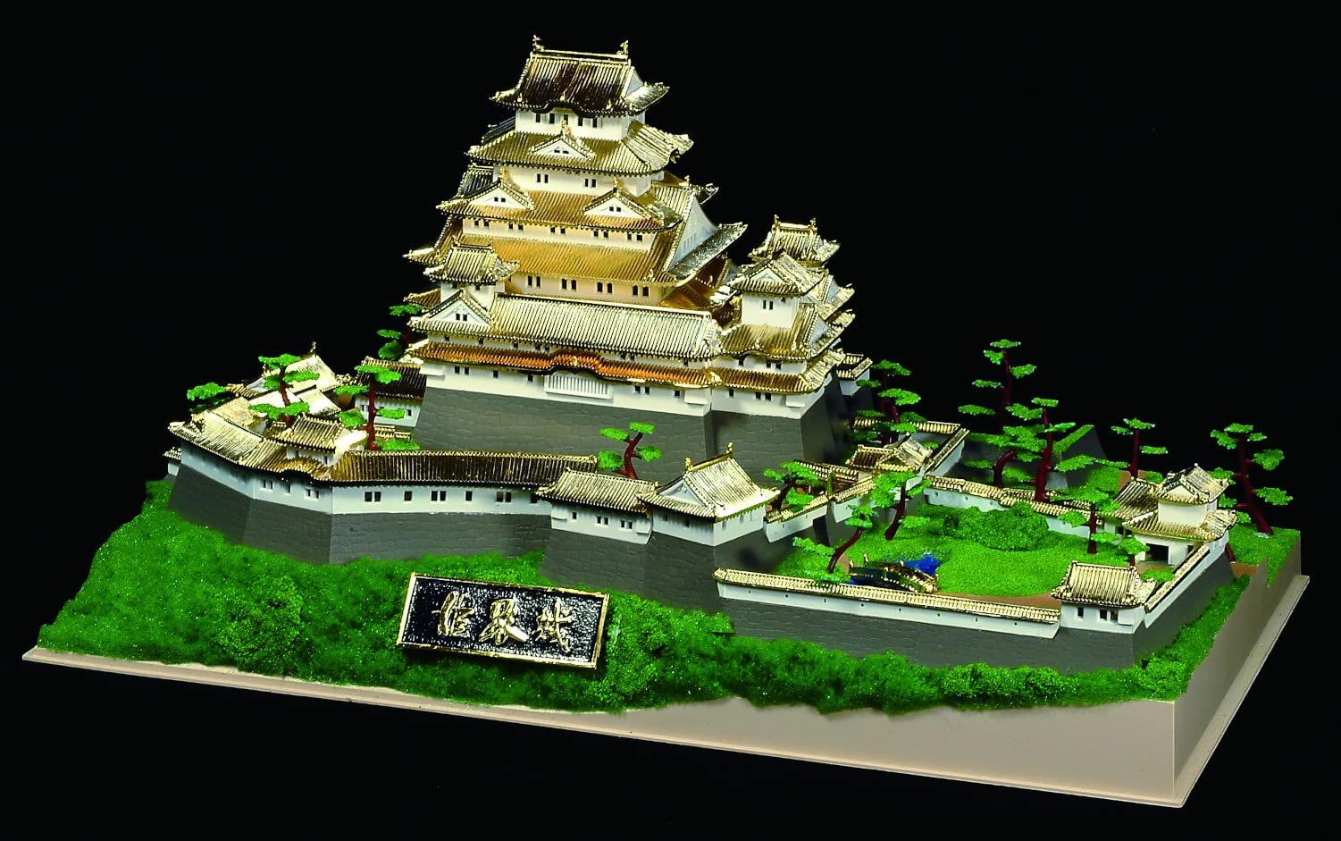 Doyusha 1/380 Japanese Famous Castle Deluxe Gold Himeji Castle Plastic Model Dg-1- Japan Figure Store - #1 Bring To You The Best Japanese Goods