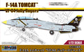 DOYUSHA 1/72 Us Navy F-14A Tomcat Vf-84 Jolly Rogers Plastic Model- Japan Figure Store - #1 Bring To You The Best Japanese Goods