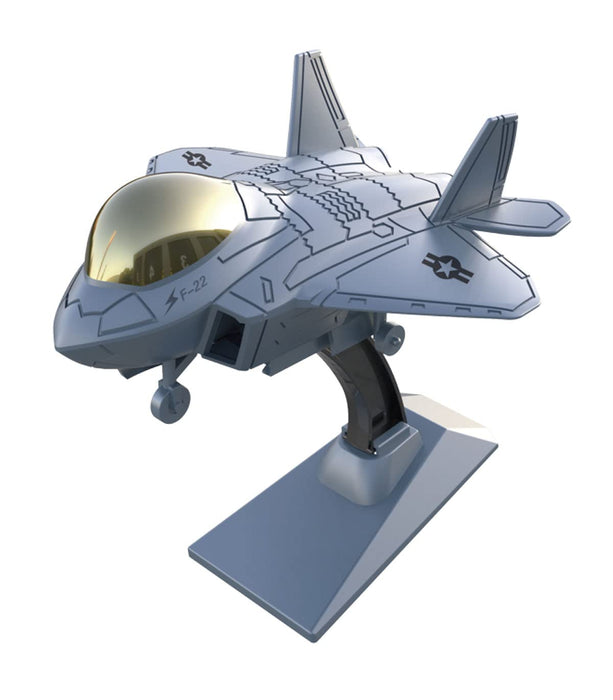 DOYUSHA Stealth Fighter Gray Deformed Plastic Model- Japan Figure Store - #1 Bring To You The Best Japanese Goods