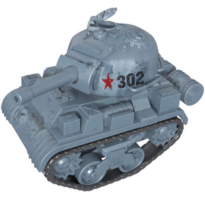 DOYUSHA T-34 Gray Deformed Plastic Model- Japan Figure Store - #1 Bring To You The Best Japanese Goods