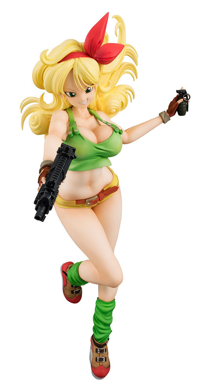 Megahouse Dragon Ball Gals Lunch Blonde Pvc Abs Figure Japan 190Mm- Japan Figure Store - #1 Bring To You The Best Japanese Goods