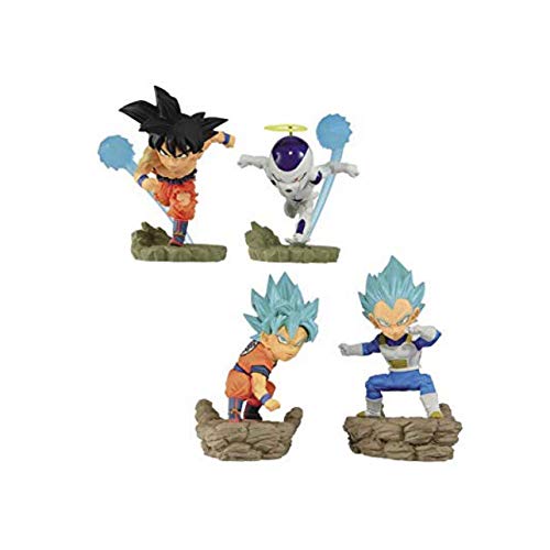 Banpresto Dragon Ball Super Wcf Diorama Vol.3 Set - Son Goku/Freeza/Ssgss Goku/Ssgss Vegeta (Japan)- Japan Figure Store - #1 Bring To You The Best Japanese Goods