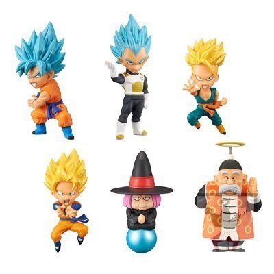 Banpresto Dragon Ball Super World Collectable Figure Vol.3 Set Of 6 Japan- Japan Figure Store - #1 Bring To You The Best Japanese Goods