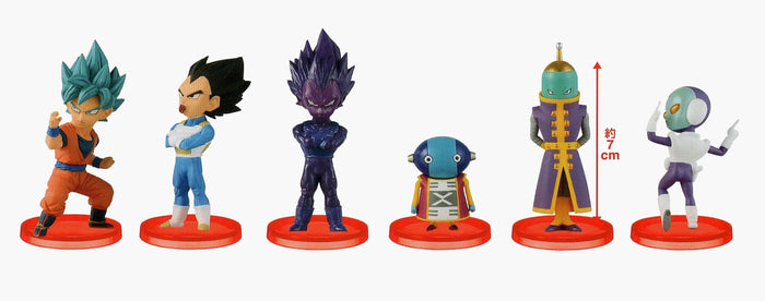 Dragon Ball Super Wcf Vol.5 Banpresto Japan Anime Prize Set (6 Species)- Japan Figure Store - #1 Bring To You The Best Japanese Goods