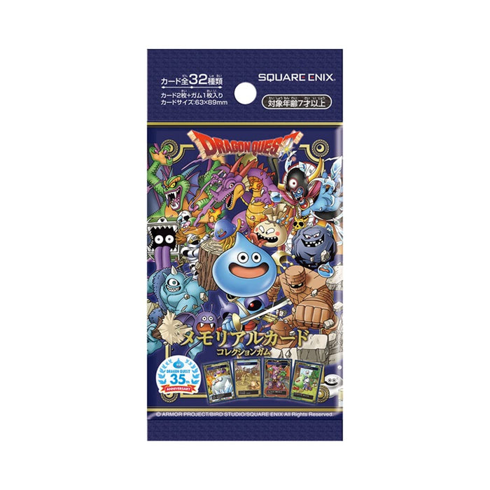 Dragon Quest 35Th Anniversary Memorial Card Collection Gum [First Press Limited Box Purchase 16 Pieces Candy Toy/Gum (Dragon Quest)- Japan Figure Store - #1 Bring To You The Best Japanese Goods