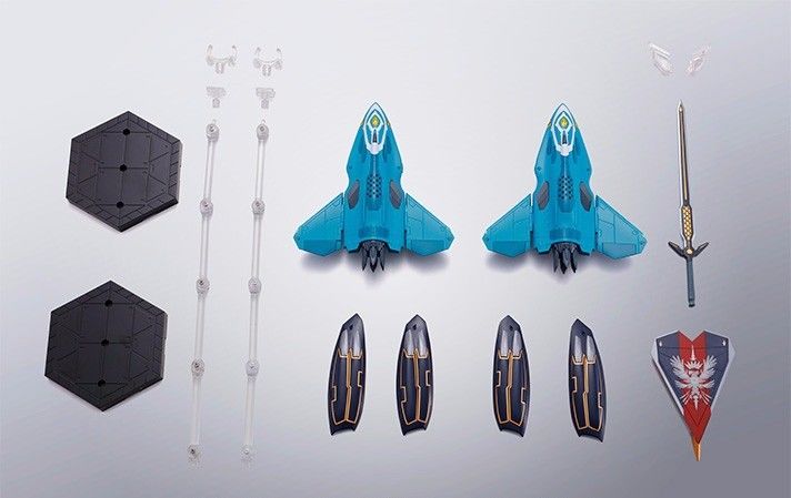 Dx Chogokin Macross Delta Lilldraken & Missile Pod For Sv-262hs Keith Use Bandai - Japan Figure