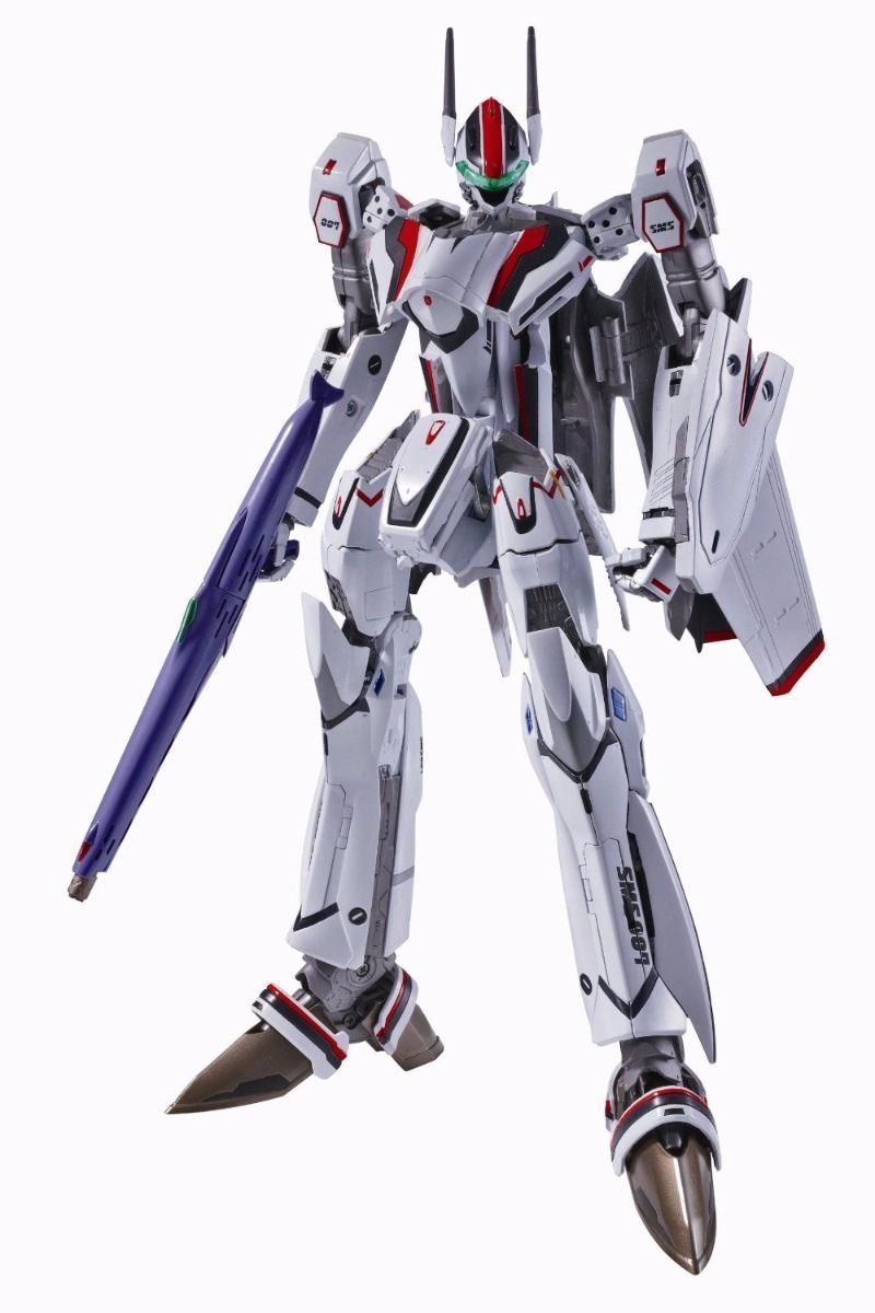 Dx Chogokin Macross F Vf-25f Messiah Valkyrie Alto Custom Renewal Ver Bandai - Japan Figure