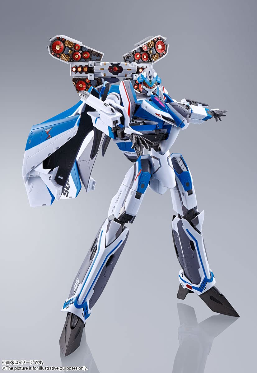 BANDAI Dx Chogokin Movie Vf-31J Siegfried Hayate Immelmann Custom Field Projection Unit Equipped Figure Macross Delta- Japan Figure Store - #1 Bring To You The Best Japanese Goods
