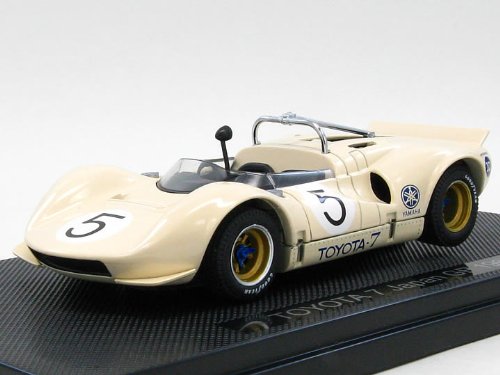 EBBRO - 43853 Toyota 7 Japan Gp 1968 No.5 - Ivory 1/43 Scale- Japan Figure Store - #1 Bring To You The Best Japanese Goods