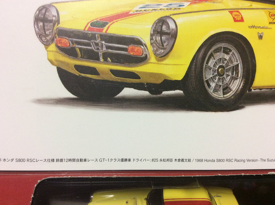 EBBRO 43934 Honda S800 Racing 1967 Suzuka 1000Km 1/43 Scale- Japan Figure Store - #1 Bring To You The Best Japanese Goods