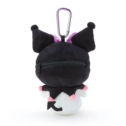 Eco Bag With Kuromi Plush Case Japan Figure 4548643154545 2
