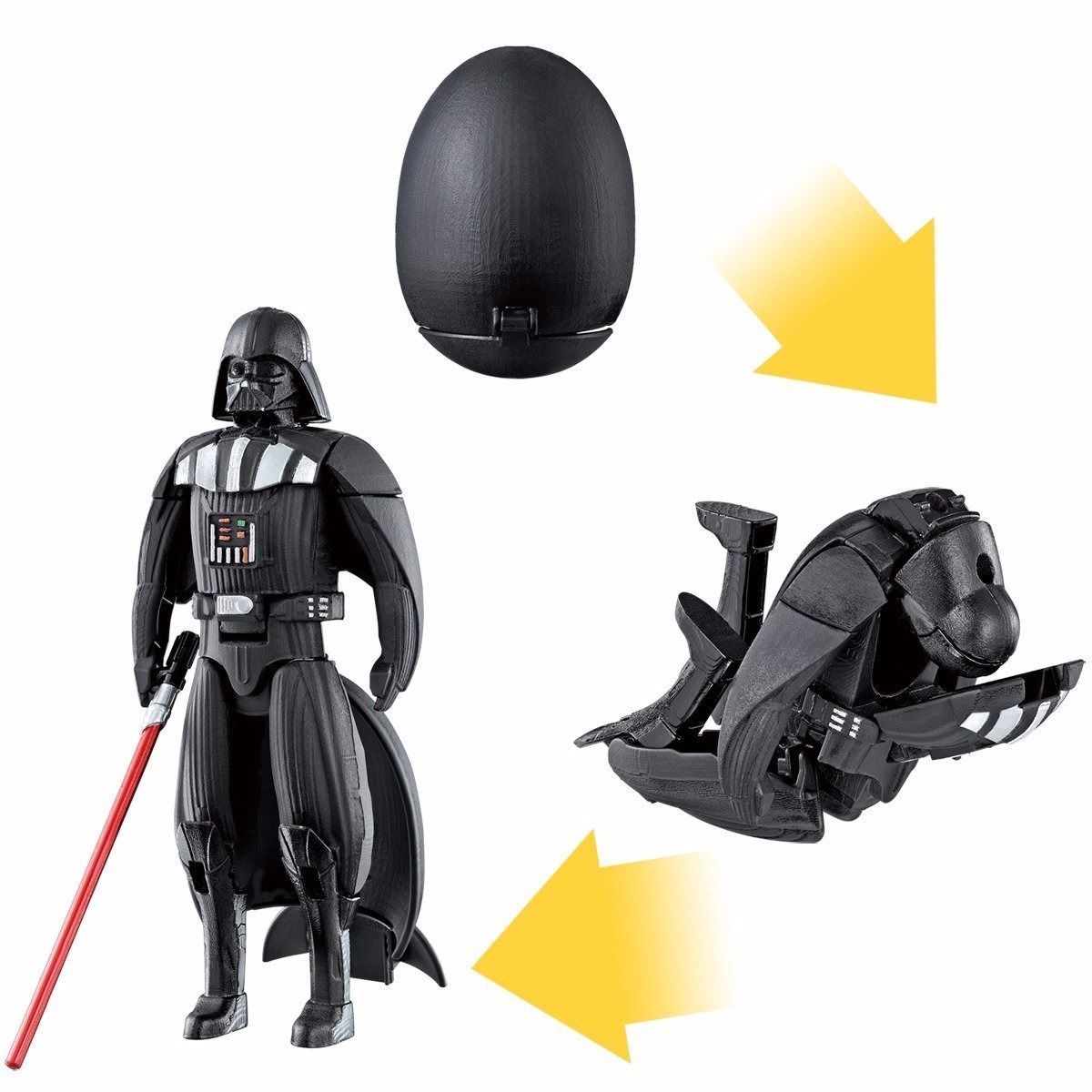 Egg Force Star Wars Darth Vader Action Figure Bandai- Japan Figure Store - #1 Bring To You The Best Japanese Goods