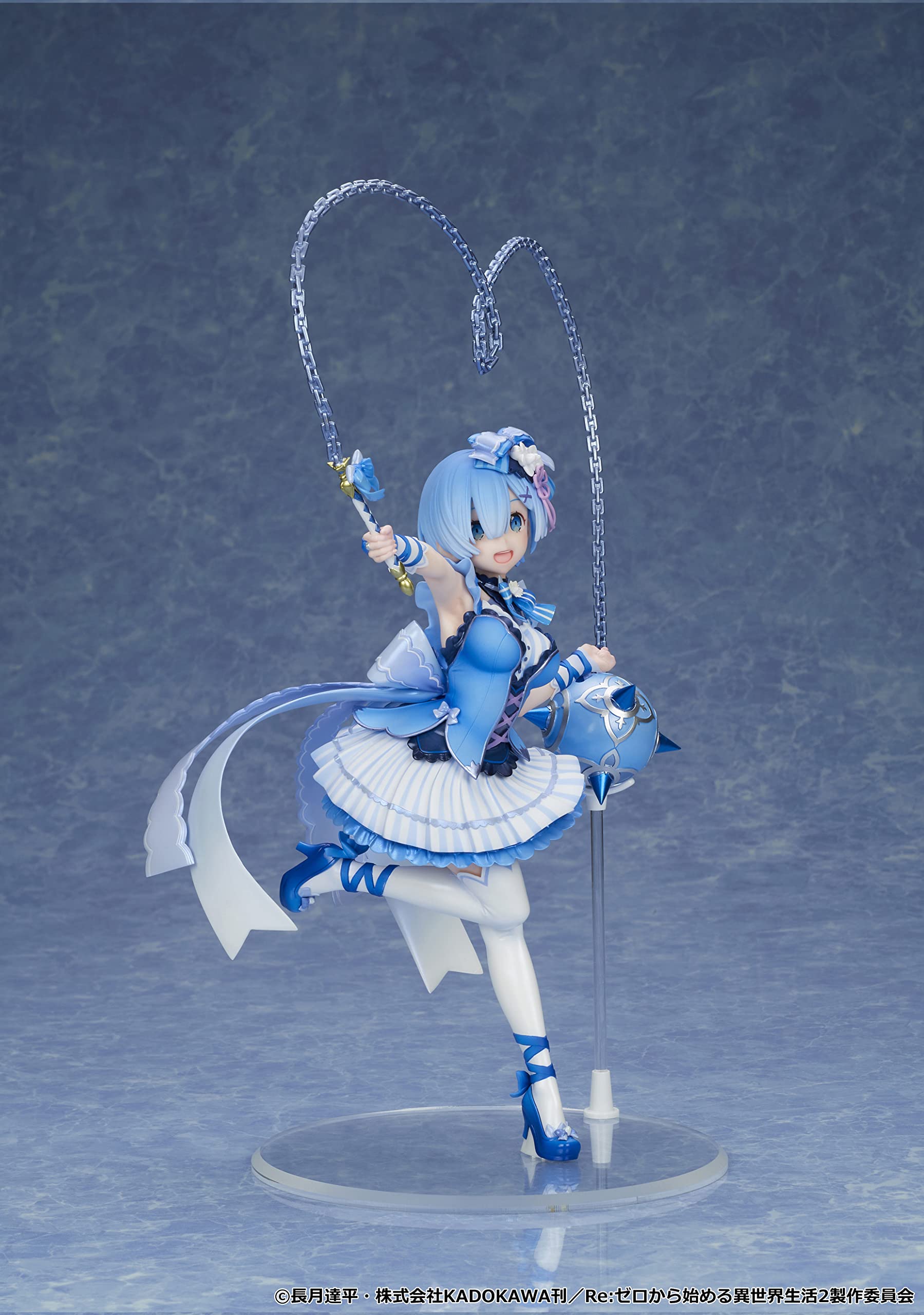 Emu Toys Re: Life In A Different World From Zero, Rem, Magical Girl Version, 1/7 Scale, Pvc/Abs Pre-Painted Complete Figure- Japan Figure Store - #1 Bring To You The Best Japanese Goods